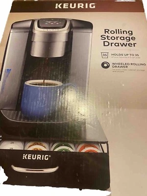 Keurig - 35 cápsulas de café K-Cup cajón de almacenamiento - negro. Nuevo en caja Foto 1 de 4