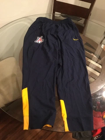 Arizona Wildcats Nike Dri-Fit Basketball Athletic Warm Up Pants Large Excellent Cover
