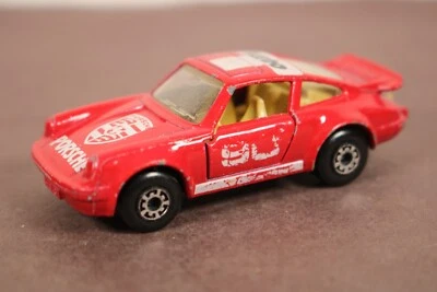 Винтажный Superfast No. 3 спичечных коробки Porsche Turbo открытые двери LQQK - Изображение 1 из 4