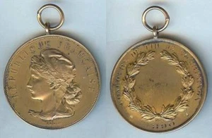 Prix de tir - SOMBERNON Côte d'Or 1890 argent (silver) d=46,6 mm poids47 grammes - Bild 1 von 1