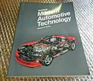1994 James E Duffy Modern Automotive Technology Text workbook softcover - Picture 1 of 1