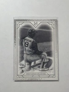 2023 Topps Museum Collection Canvas Collection Reggie Jackson CCR-43 Oakland - Picture 1 of 1