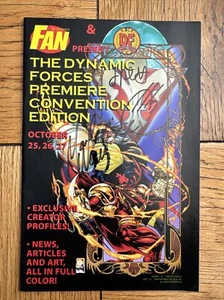Overstreet's Fan & Dynamic Forces Premiere Convention Edition fumetto firmato - Foto 1 di 3