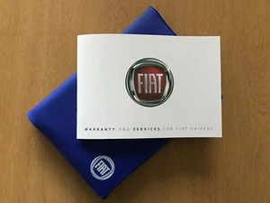 BRAND NEW GENUINE FIAT SERVICE BOOKS COVERS ALL CARS AND VANS PUNTO 500 BRAVO - Picture 1 of 4