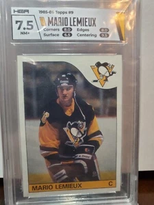 1985-86 Topps Mario Lemieux HGA 7.5 NM+ - Picture 1 of 2