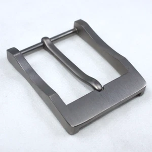 Pure Titanium Anti-allergic Tongue Pin Belt Buckle Fits For 1.5 INCHES Belt Gift - Imagen 1 de 5