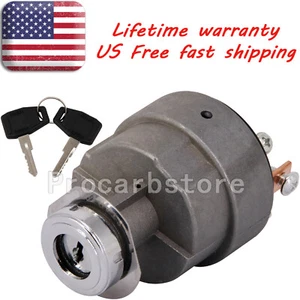 FOR MITSUBISHI / CATERPILLAR FORKLIFT IGNITION SWITCH 91205-14900 91106-07400 US - Picture 1 of 11