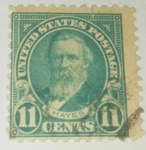 Briefmarken USA, Scott #563 11c 1922 Hayes M/LH. Schön  - Bild 1 von 2