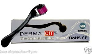 Derma Skin Roller Wrinkles, Anti Hair Loss, Beard Growth (540Pin) By DERMA-CIT - Picture 1 of 19