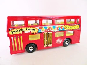 MATCHBOX K15 'THE LONDONER - CARNABY STREET LONDON BUS WITH BELL' TOP. - Bild 1 von 6