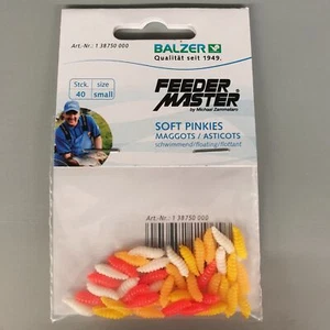 Balzer Soft Pinkies klein 40 Stück kleine Maden Fleischmaden NEW OVP ABVERKAUF - Bild 1 von 1