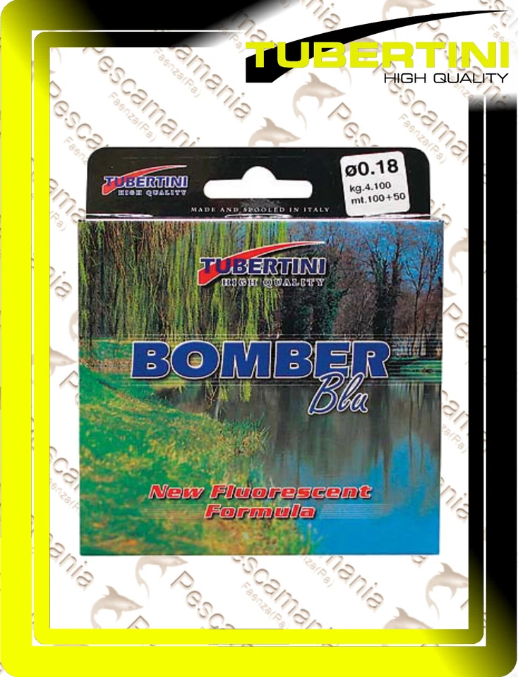 Monofilo Tubertini Bomber Blu 150 mt - Immagine 1 di 1