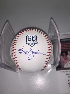 Reggie Jackson Signed Autographed 60th Houston Astros Anniversary Baseball 🐐 - Image 1 of 4