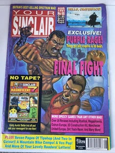 Your Sinclair Magazine August 1991  No68 Vintage Gaming Magazine - Picture 1 of 15