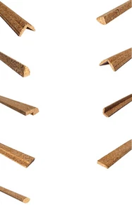 Zócalo de corcho real zócalo zócalo perfil angular muchos modelos y medidas naturaleza - Imagen 1 de 26