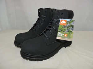Ozark Trail Herren Troy II Stiefel Kunstleder robuste Laufsohle schwarz Größe 11,5 US - Bild 1 von 16