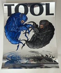 Tool Band Poster Sacramento CA 2017 #’d X/600 Official Foil Adam Jones *LESEN* - Bild 1 von 21