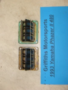 1993 YAMAHA PHAZER 2 II PZ480 reeds reed valve intake cage petal set - Bild 1 von 7