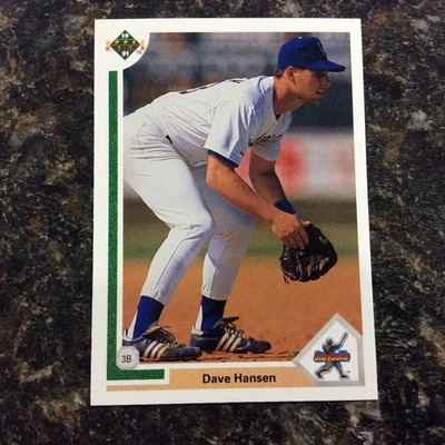 1991 Upper Deck Dave Hansen #4 - Image 1 of 2