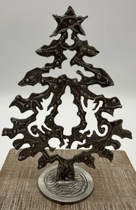 Don Drumm Pewter Sculpture Christmas Tree (Release Joy) RARE FIND - Picture 1 of 9