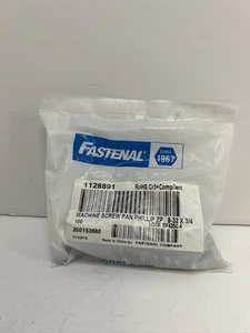 Fastenal 1128891 Kreuzschlitz Linsenkopf Maschinenschraube 8-32 x 3/4" (Menge: 100) - Bild 1 von 2