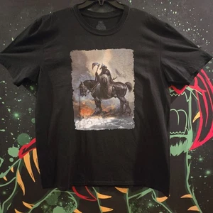 Camisa DEATH DEALER Frank Frazetta Talla XL Fantasía Arte Bárbaro Años 70 - Imagen 1 de 8