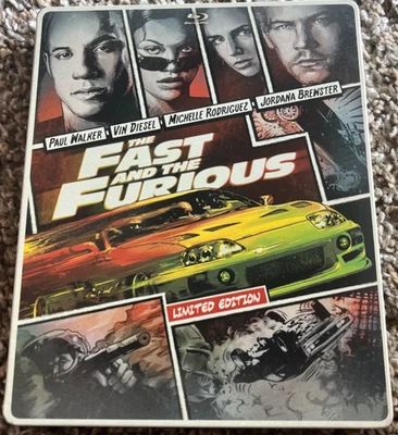 The Fast and the Furious Steelbook Best Buy Limited Edition Blu-Ray + DVD - Image 1 of 3