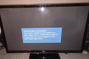 PANASONIC 50" FLAT SCREEN T.V. - Picture 1 of 6