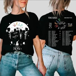 Camiseta The Rose Once Upon A WRLD World Tour 2025, camiseta The Rose WRLD - Imagen 1 de 1