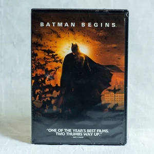 Batman Begins DVD Christian Bale DC Superhero Action Movie New Sealed - Picture 1 of 6