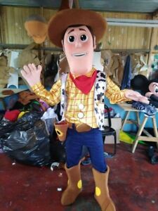 Professional Woody Toy Story adult mascot costume fancy party  cosplay