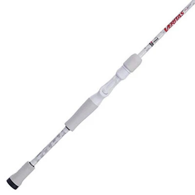 Abu Garcia 6’6” Veritas Casting Fishing Rod, 2-Piece Rod, 8-17lb Line Rating, Me - Image 1 of 4