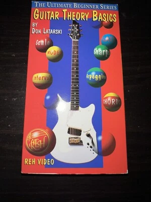 Guitar Theory Basics VHS Don Latarski Ultimate Beginner Series - Image 1 of 4