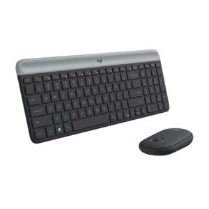 Logitech MK470 Slim Wireless Keyboard and Mouse Combo - Black/Gray - Bild 1 von 4