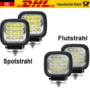 2x LED Arbeitsscheinwerfer Rückleuchten Scheinwerfer Anhänger 48W CREE 12V / 24V - Bild 1 von 26