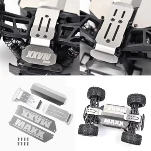 Metall Chassis Panzerplatte Schutz für TRAXXAS Mini Maxx RC Car Upgrade Teile - Bild 1 von 5