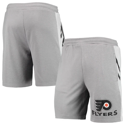 Men's Concepts Sport Gray Philadelphia Flyers Stature Jam Shorts Cover