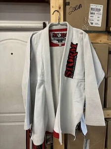 Storm Kimonos White Gi Top Jiu Jitsu BJJ Sizes A2 - Picture 1 of 5