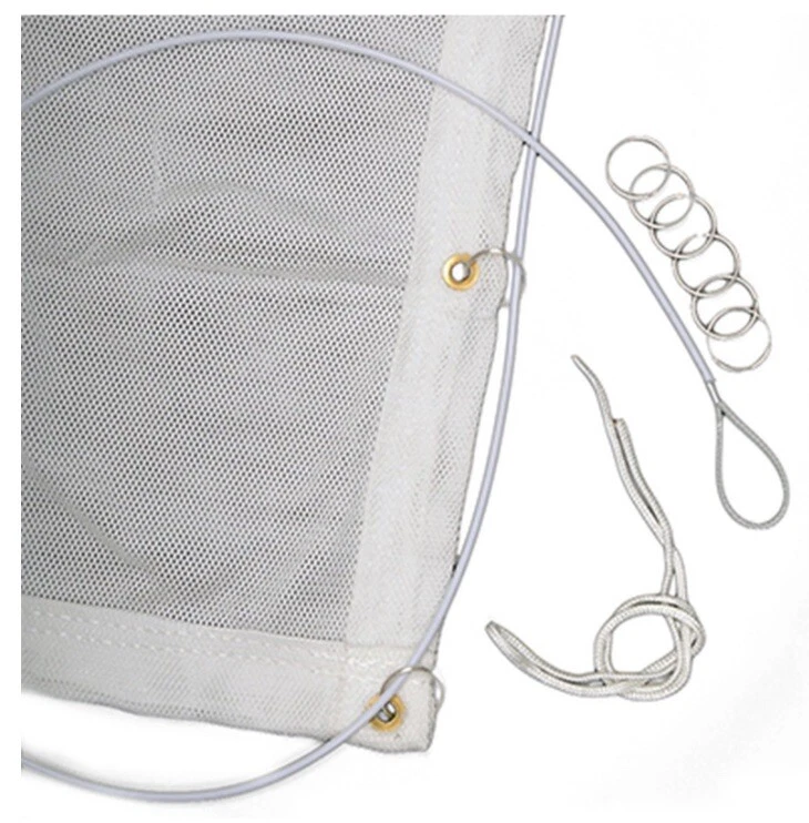 Egertec Archery Backstop Netting 15ft X 10ft. Comes With Hanging Wire And Rings - Image 1 of 3