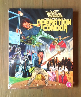Operation Condor Blu Ray Jackie Chan 88 Films UK Ltd Ed Slipcase & Booklet NEW - Image 1 of 2