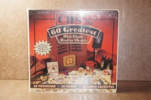 Old Time Radios CBS's 60 Greatest Audio Book Tapes 60 Programs 20 Cassettes - Picture 1 of 4