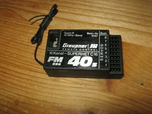 Empfänger Graupner C 16 - (40 Mhz) - Bild 1 von 1