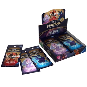 Japan Disney LORCANA TCG Booster Box The First Chapter Japanese ver. Takara Tomy - Picture 1 of 24