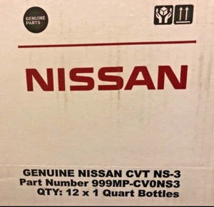 GENUINE OEM Nissan NS-3 CVT Fluid 12-Quart (999MP-CV0NS3 / 999MP-CSHNS3) - Picture 1 of 6