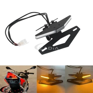 Soporte de señales de giro LED guardabarros eliminador cola ordenado para Aprilia RSV4 RR RF APRC - Imagen 1 de 11