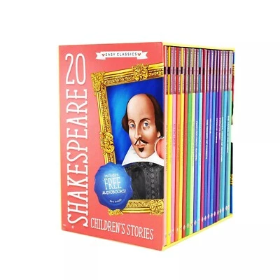 Shakespeare Children Collection 20 Books Pack Hardback Box Set By Macaw Book Foto 1 de 3