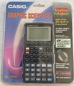 Vintage Casio Graphic Scientific Calculator Fx-7400G-L  Complete W/Manual - Picture 1 of 6
