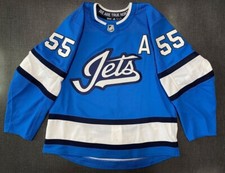 WINNIPEG JETS AVIATOR - Mark Scheifele - Adidas MIC TEAM ISSUED jersey