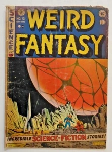 Weird Fantasy (EC) #13 gvg; Contains Anti-Wertham Editorial - Picture 1 of 5