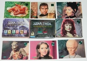 Star Trek Reflections of Future Trading Cards Phase Two Skybox 1996 NEW YOU PICK - Picture 1 of 101